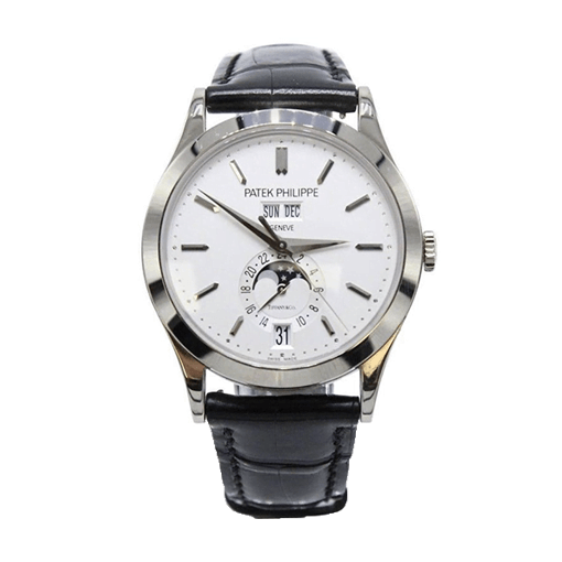 patek_philippe_5396G_011_annual_calendar_5396_white_gold_silver_unitedluxurynet-2 Patek Philippe Complications 5396G-011 Annual Calendar - Image 1